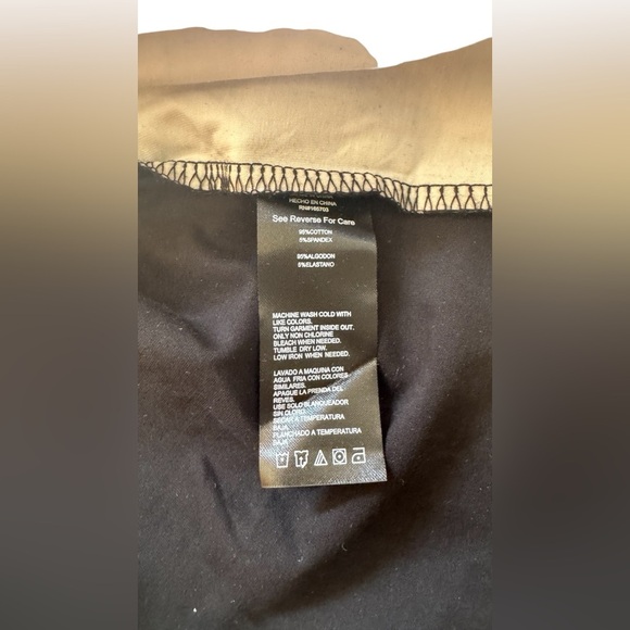 Men’s Stone Falcon Black Zipper Detail Shirt Size Medium NWT small - Picture 3 of 6